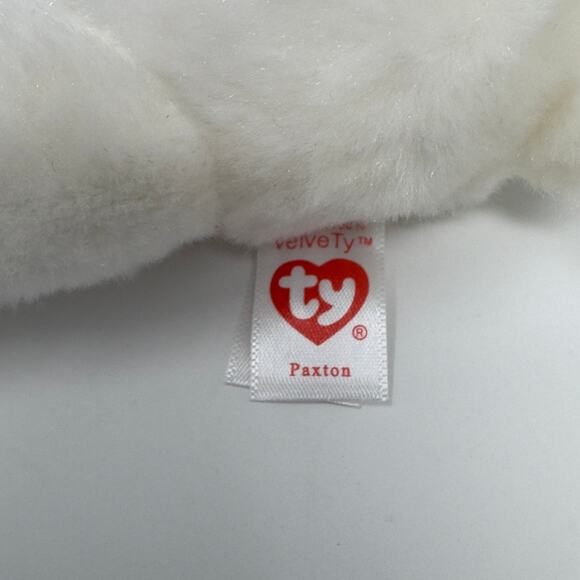 TY Beanie Boos Paxton Bear - Holiday Edition with Hat Plush - Picture 6 of 7